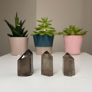 High grade Smokey Quartz tower, Smoky Quartz tower