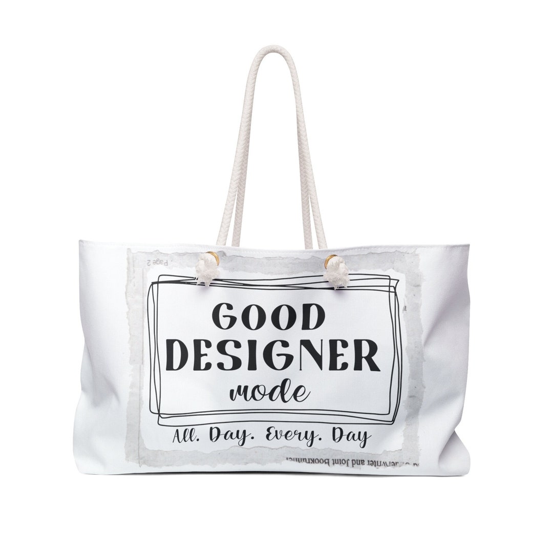 Aesthetic Profession Weekender Bag Weekender Beach Bag Etsy