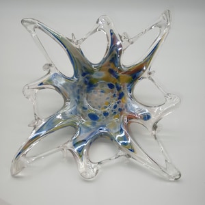 Vintage MURANO Starfish Art Glass Bowl.