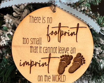 infant Loss - Lost Loved One - Christmas in Heaven Ornament - Memorial ornament - lost loved one - front porch rocker