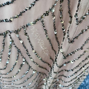 Vintage Y2K Adrianna Papell beaded gown image 5