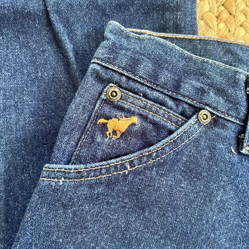 Vintage 80s misses Wrangler jeans immagine 6