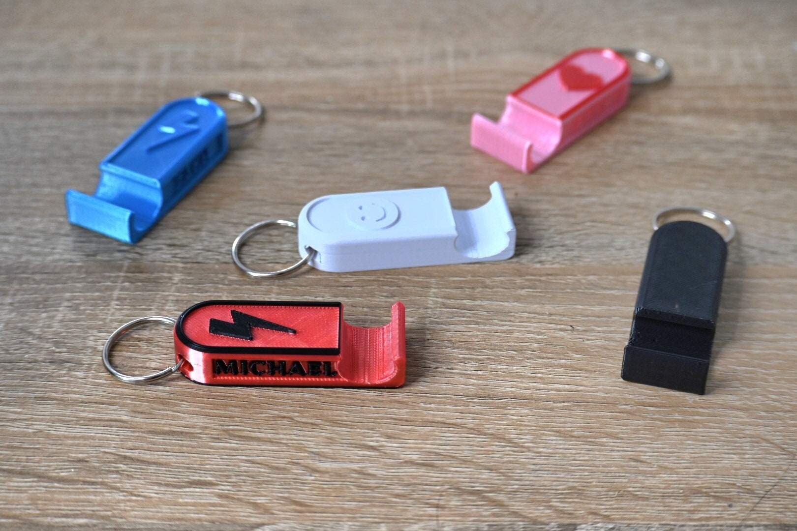Keychain Phone Stand Etsy