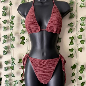 Crochet Cheeky Bikini Set