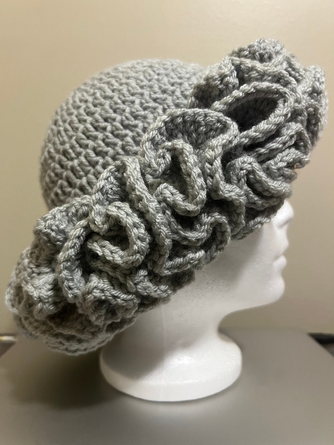 Crochet Ruffle Hats *made to Order* - Etsy