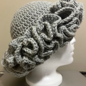 Crochet Ruffle Hats *made to Order* - Etsy