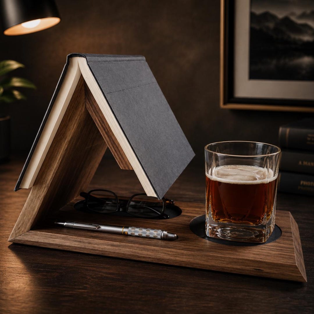 Triangle Book Rack Triangle Book Holder - Etsy
