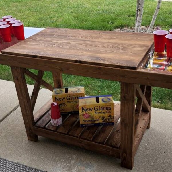 Beer Die Table Etsy
