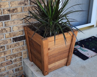 Handcrafted Tapered Cedar Planter