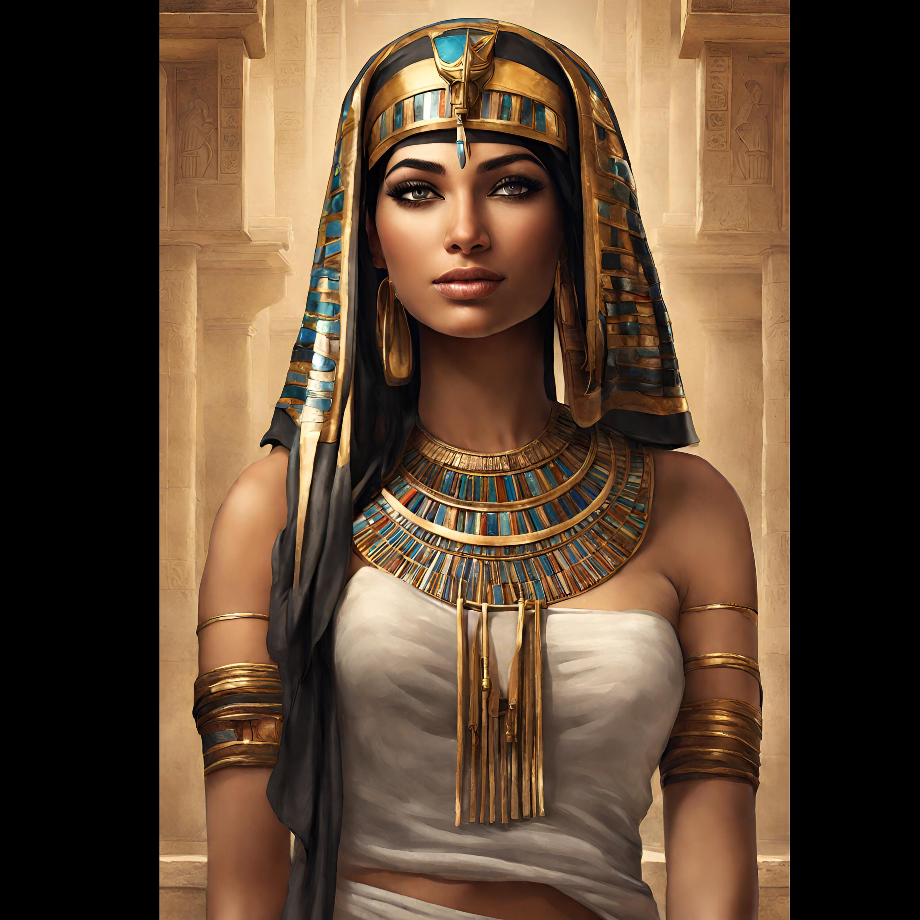 Cleopatra Poster, Egyptian Printable Digital Wall Artwork Decoration - Etsy