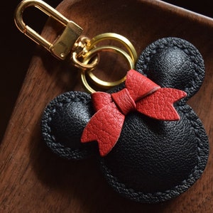 Louis Vuitton, Accessories, Louis Vuitton Inspired Mini Mouse Keychain  With Dust Bag And Box