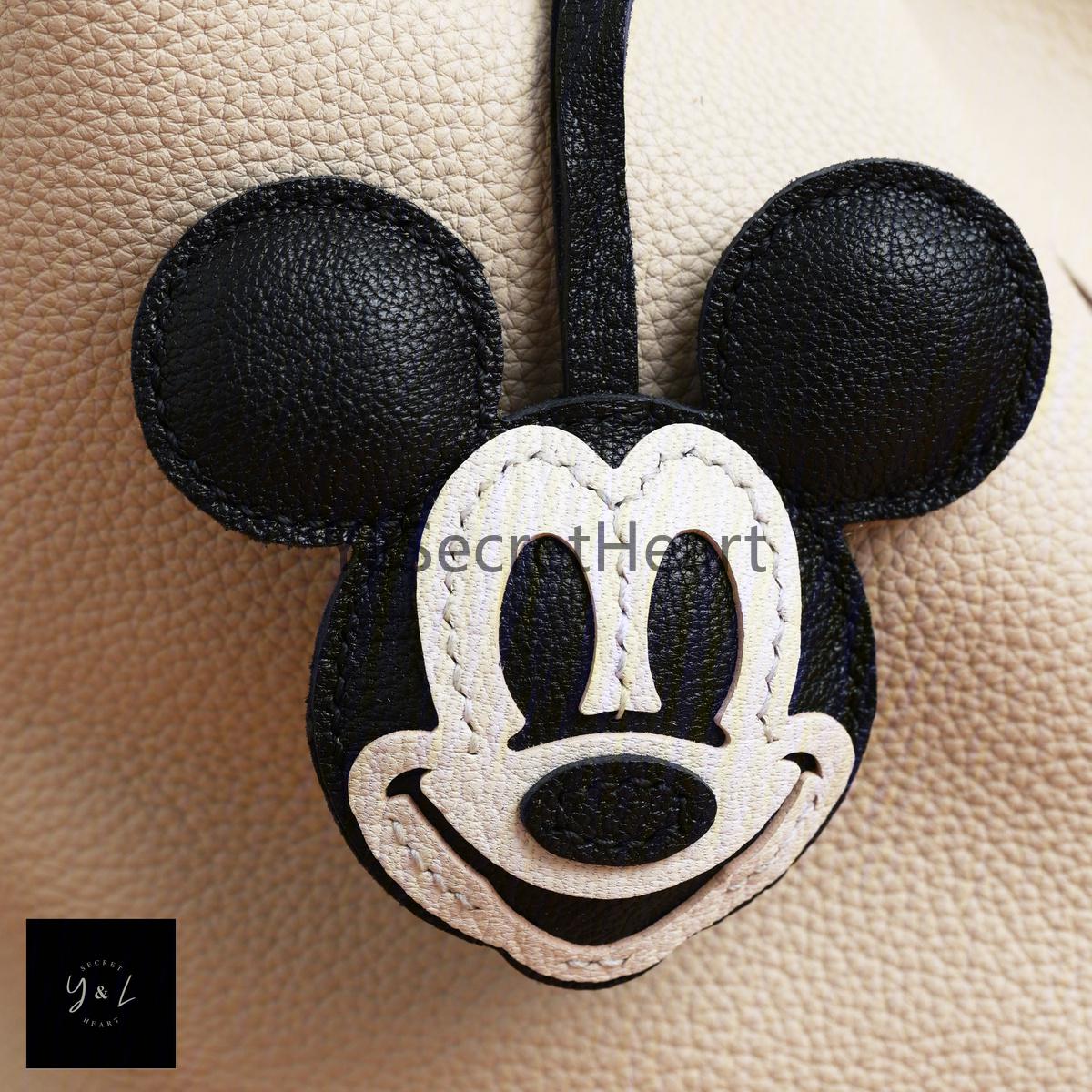 新品☆Mickey Mause／Leather Charm Mickey Mouse Leather Bag Charm – FION HK