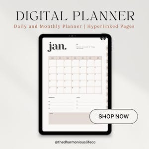 2025 Digital Planner | Weekly and Monthly Digital Planner 2025