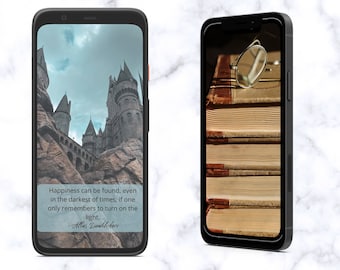 10 Wizard iPhone Wallpapers | Witch | Wizard House | Glasses | Nerdy | Hogwarts | Background Samsung | Digital | Wallpaper | Magic | Wand