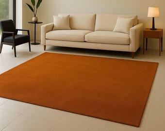 Hand-Tufted Wool Area Rug: Handmade 8x10, 9x12, 10x14 Bedroom/Living Room