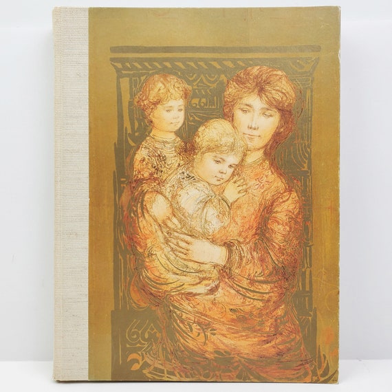 Edna Hibel Lithographs Plotkin Revised VTG 1980 Hardcover Etsy