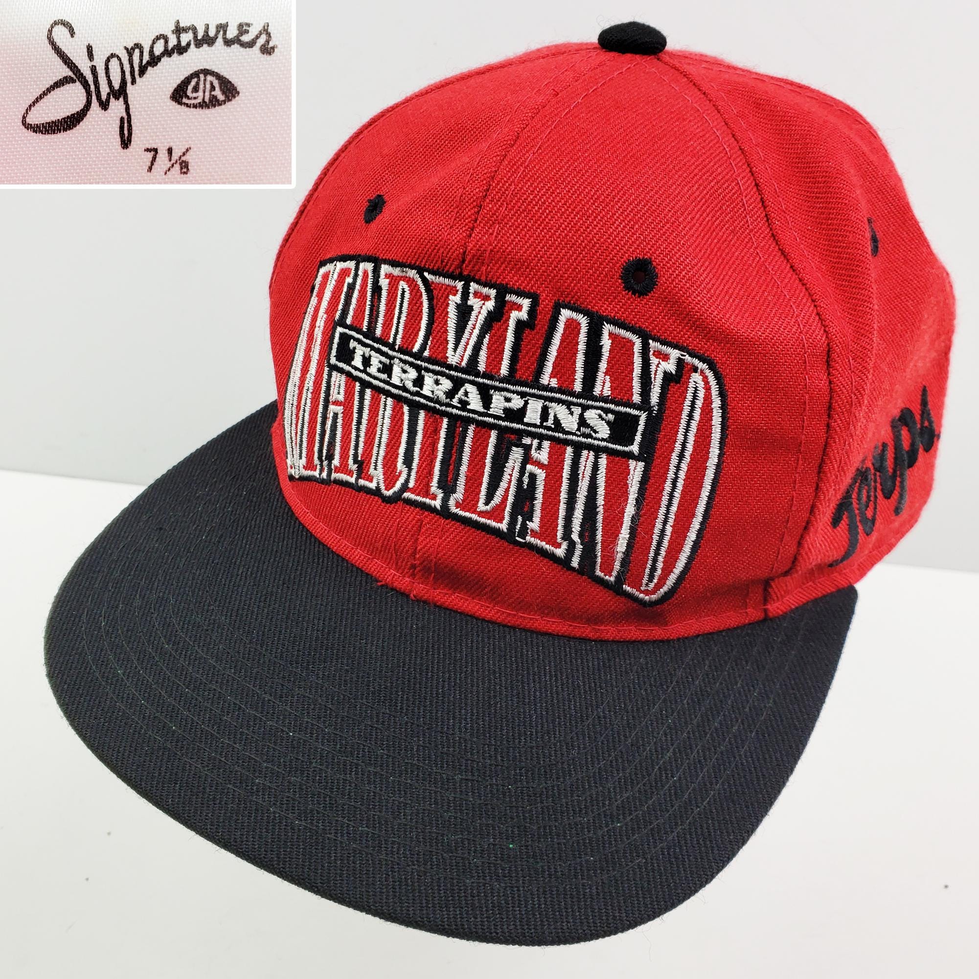 Maryland Terrapins Hat - Etsy Maryland Terrapins Hat - Etsy