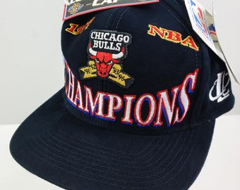 Vintage 1998 Chicago Bulls Starter Hat - NBA Championship Locker