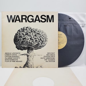 Wargasm Vinyl Record LP Dead Kennedys Punk Compilation UK 1982 NM Near Mint