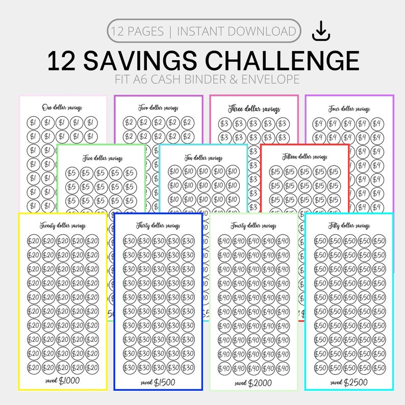 printable-a6-savings-challenge-bundle-a6-cash-envelope-etsy