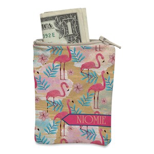 Coin Purse: Pink Flamingo