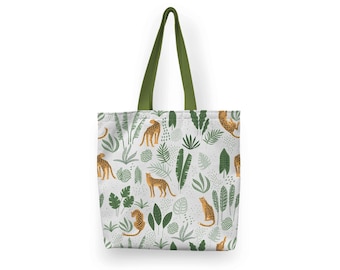 Tote: Jungle Cheetah Canvas
