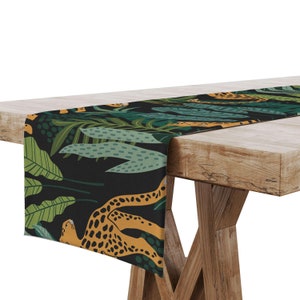 Table Runner: Jungle Cheetah