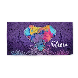 Beach Towel: Genesha