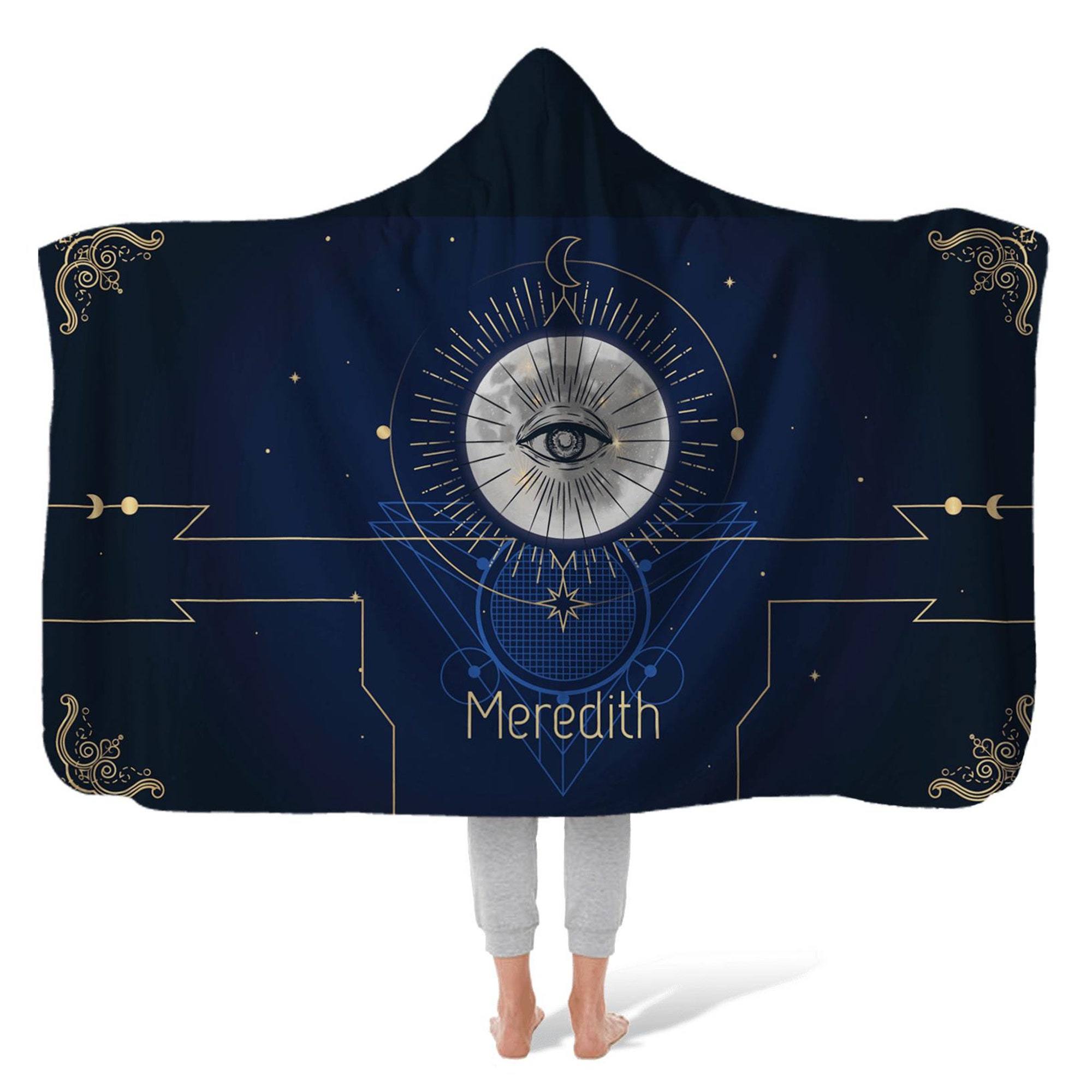 Hooded Fleece Blanket: Mother Earth