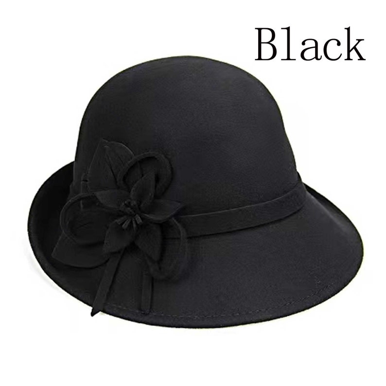 Handmade Wool Hat Wool Bucket Hat for Women Spring Fall Etsy