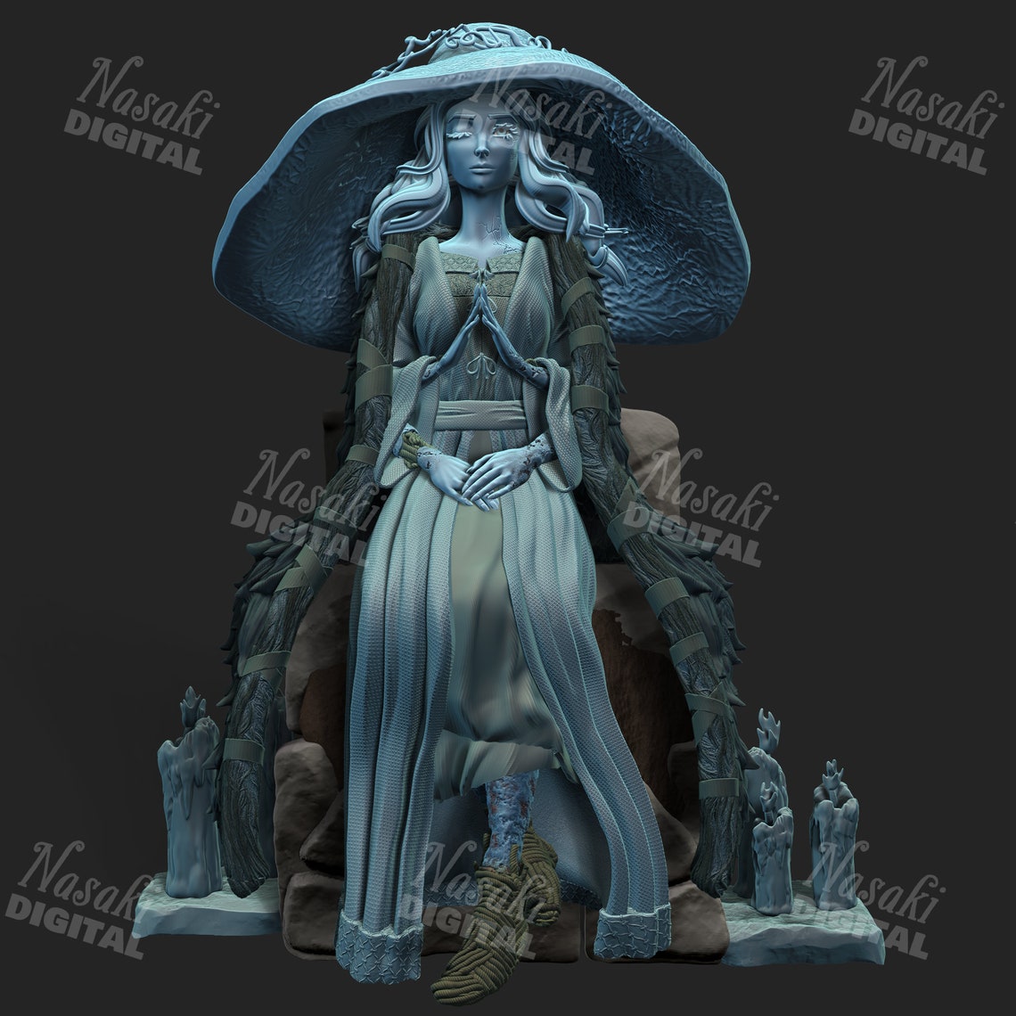 Elden Ring Ranni the Witch 3D Prints STL File Etsy Singapore