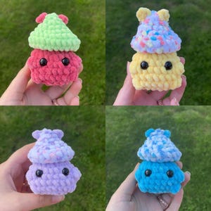Stress Monster Crochet pattern Eng