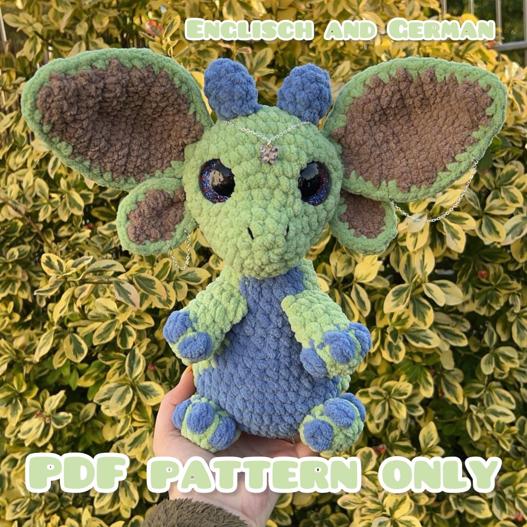 Flo the Forest Guardian PDF Crochet Pattern (english and German) - Etsy