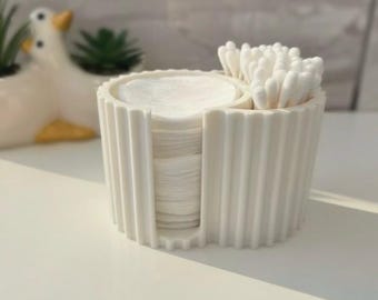 Cotton Pad and Cotton Bud Organiser