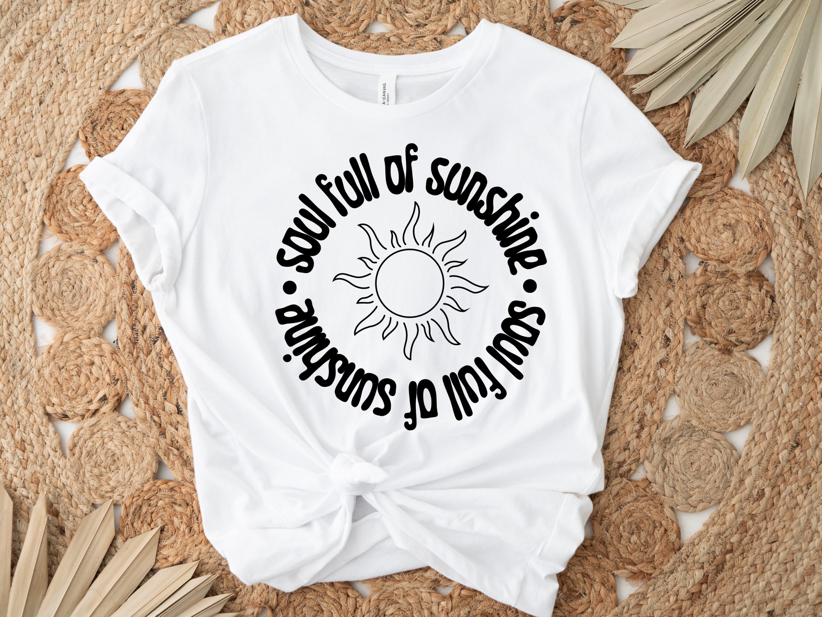 Soul Full of Sunshine SVG | Sunshine PNG | Sun Shirt - Etsy
