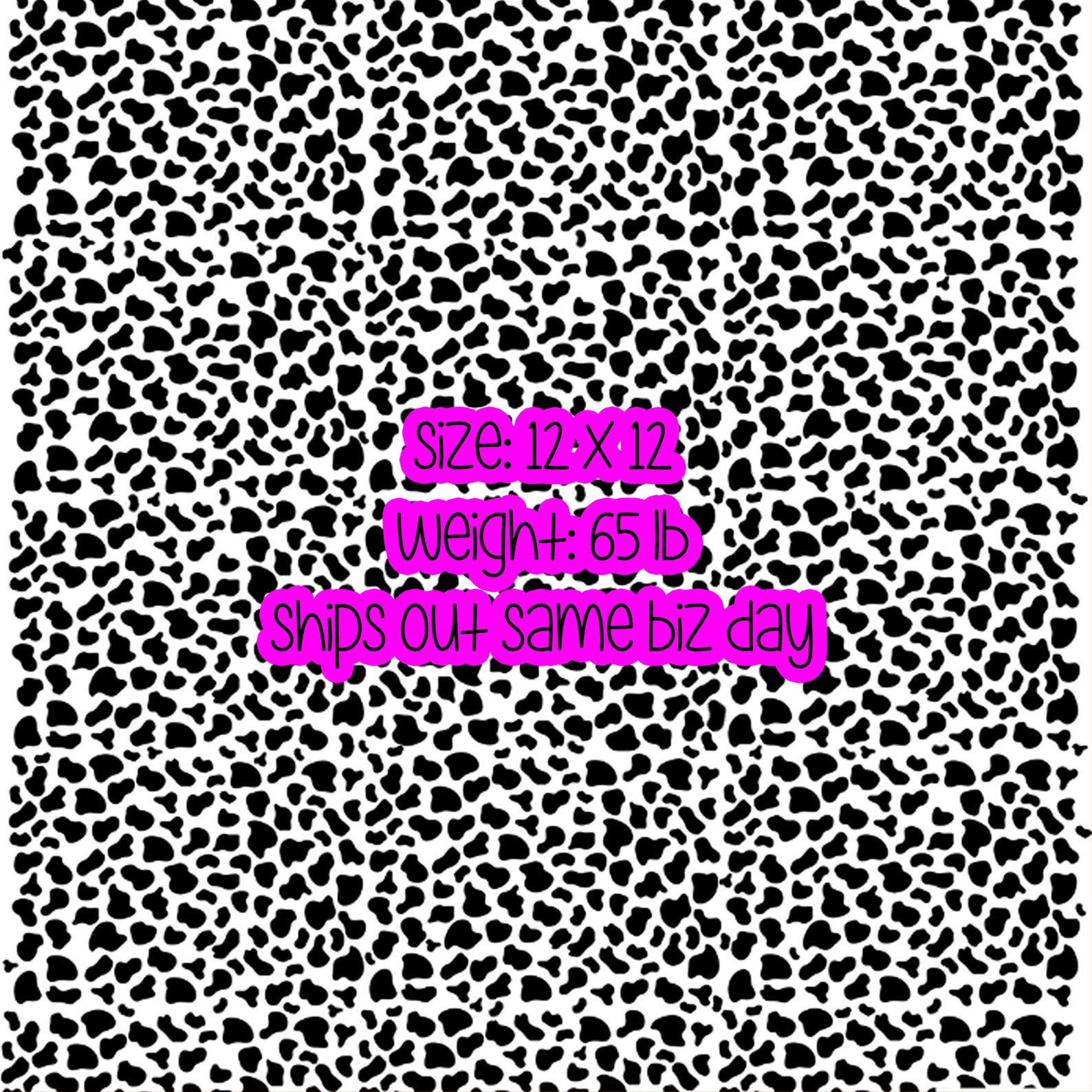 Cow Print Cardstock Paper Cow Print Scrapbook Paper Cow Etsy