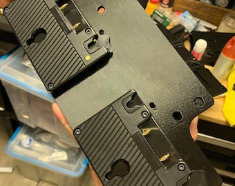 Placa de soporte para batería doble/VOU SmallHD 1303