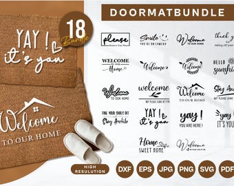 Doormat svg, Welcome Doormat svg, Welcome Sign svg, Funnya Doormat svg bundle, Doormat Saying svg, Home Decor svg, Instant Download, DIY