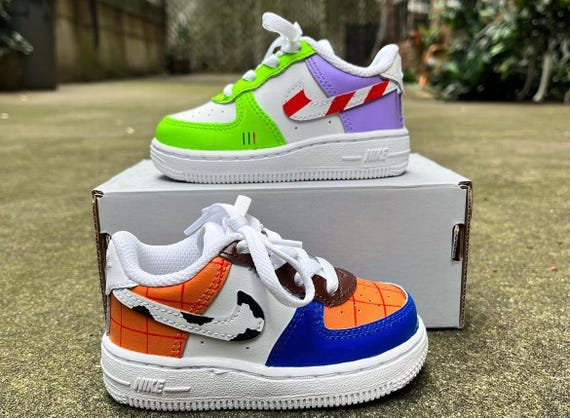 Custom Nike Air Force 1 | Hand Painted Sneakers | Buzz | Cartoon