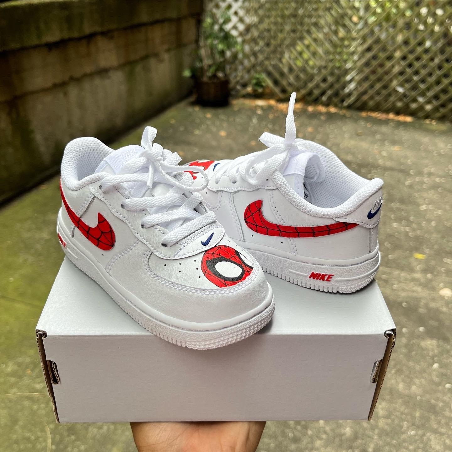 Custom Nike Air Force 1 | Hand Painted Sneakers | Spidey | Spider