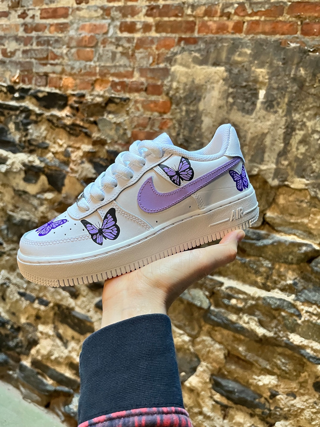 air force ones butterfly custom