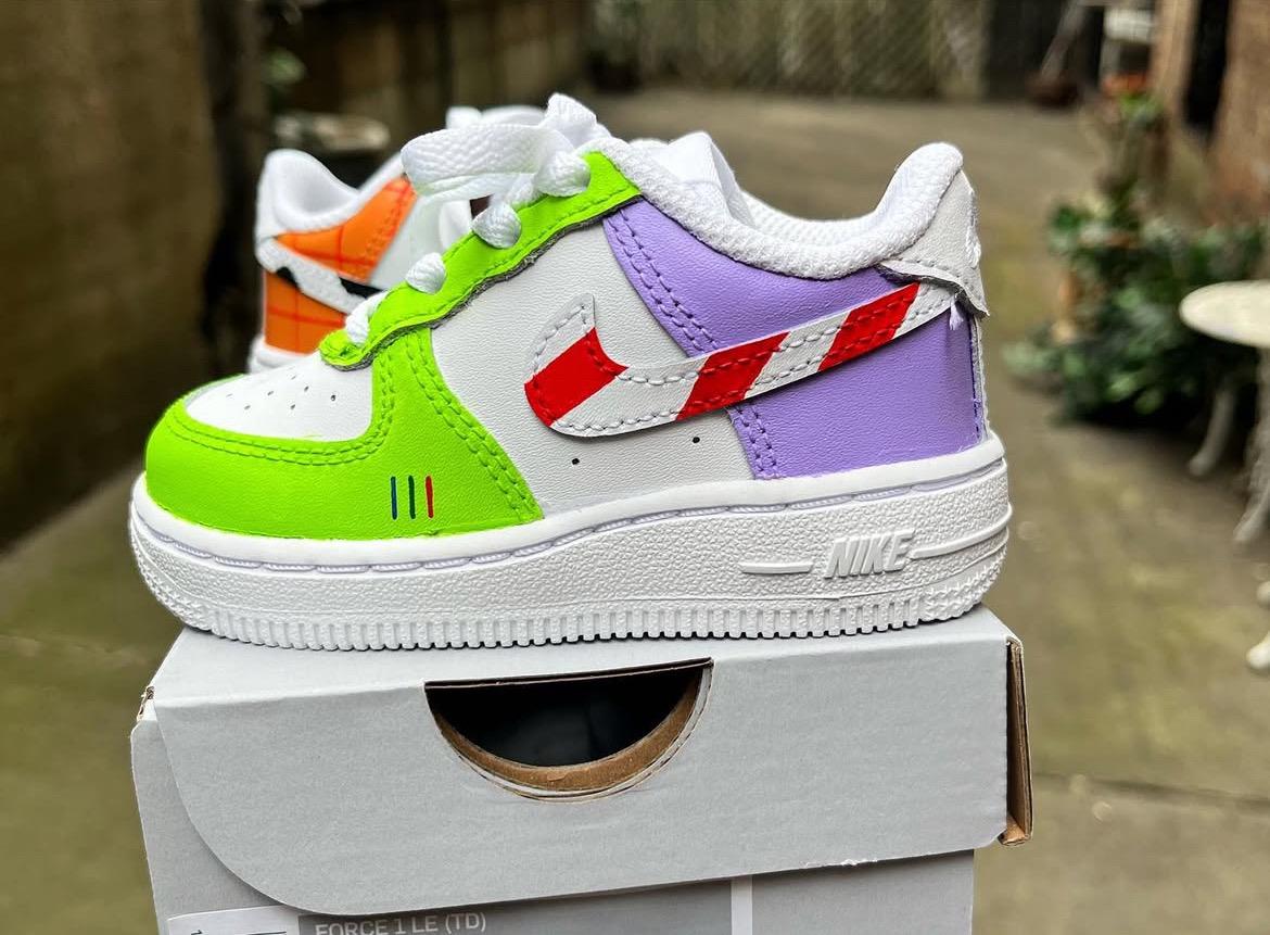 Custom Nike Air Force 1 | Hand Painted Sneakers | Buzz | Cartoon