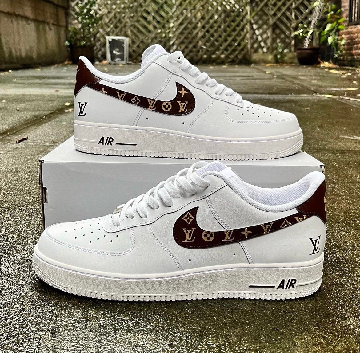 custom designer nike air force 1
