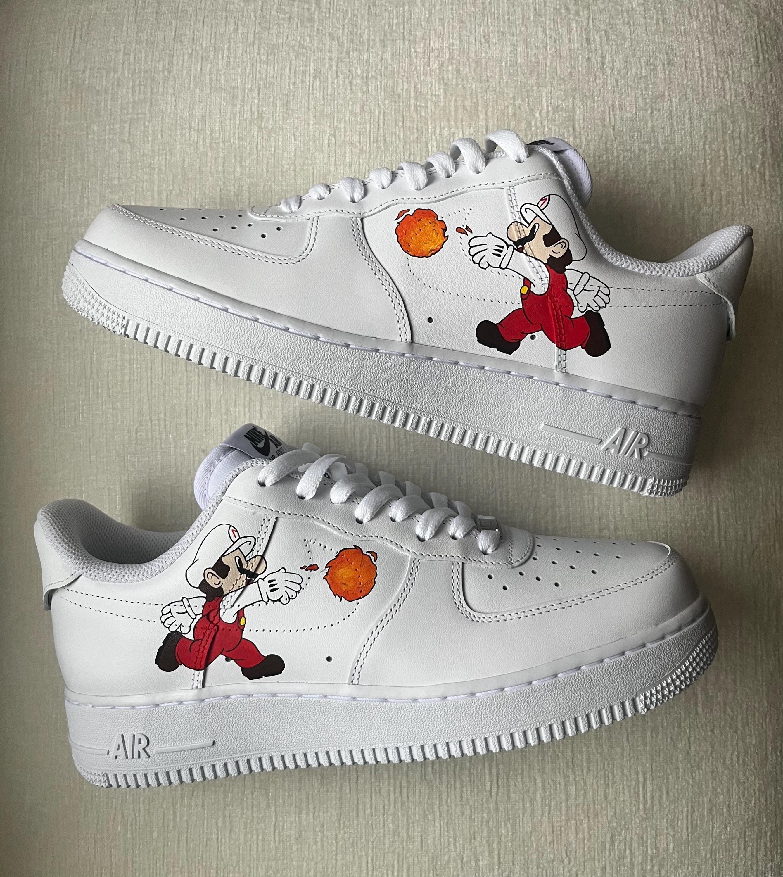 Nike Air Force 1 アート風スニーカー Nike air force 1 customs anime - Etsy 日本