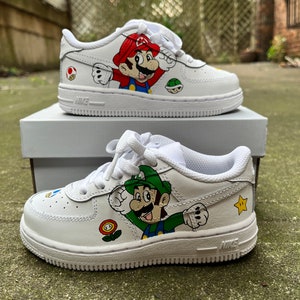 Aangepaste Nike Air Force 1 | Handgeschilderde sneakers | Tekenfilm | Anime-gebruiken| Gepersonaliseerde Nike-schoenen AF1 | Custom kicks peuter/kinderen/volwassenen