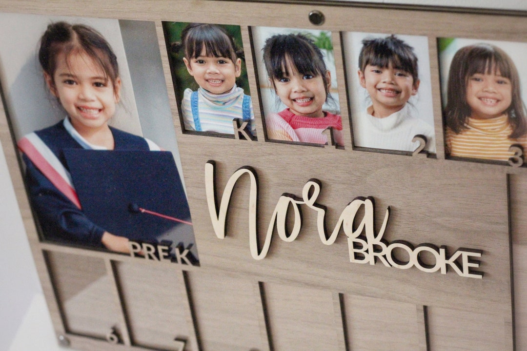 School Picture Frame K12 School Picture Frame Prek 12 Frame Pre K to