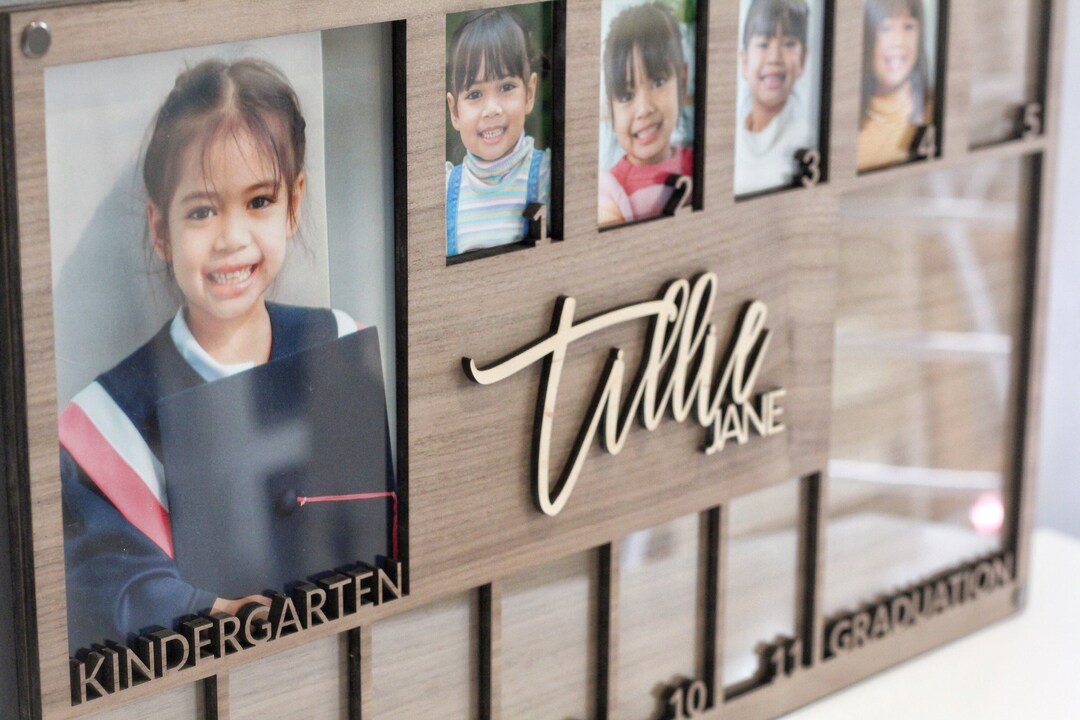 School Picture Frame K12 School Picture Frame K 12 Frame Kindergarten
