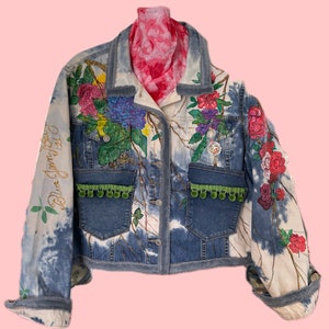 Blue Jean Baby 21 Hand Painted Spring Jacket