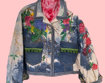 Blue Jean Baby 21 Hand Painted Spring Jacket