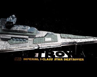 Star Destroyer 3D Printed - Etsy